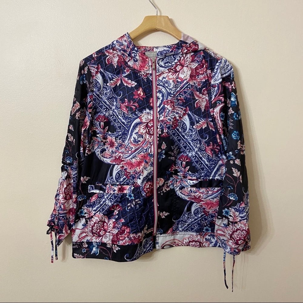 CHICO’S Paisley Packable Jacket 2 Large - Picture 3 of 7